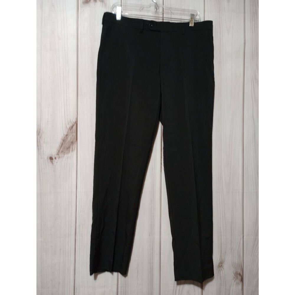 Michael Kors Pants Men's 34 30 Black Straight Leg Wrinkle Resistance Comfort Wai
